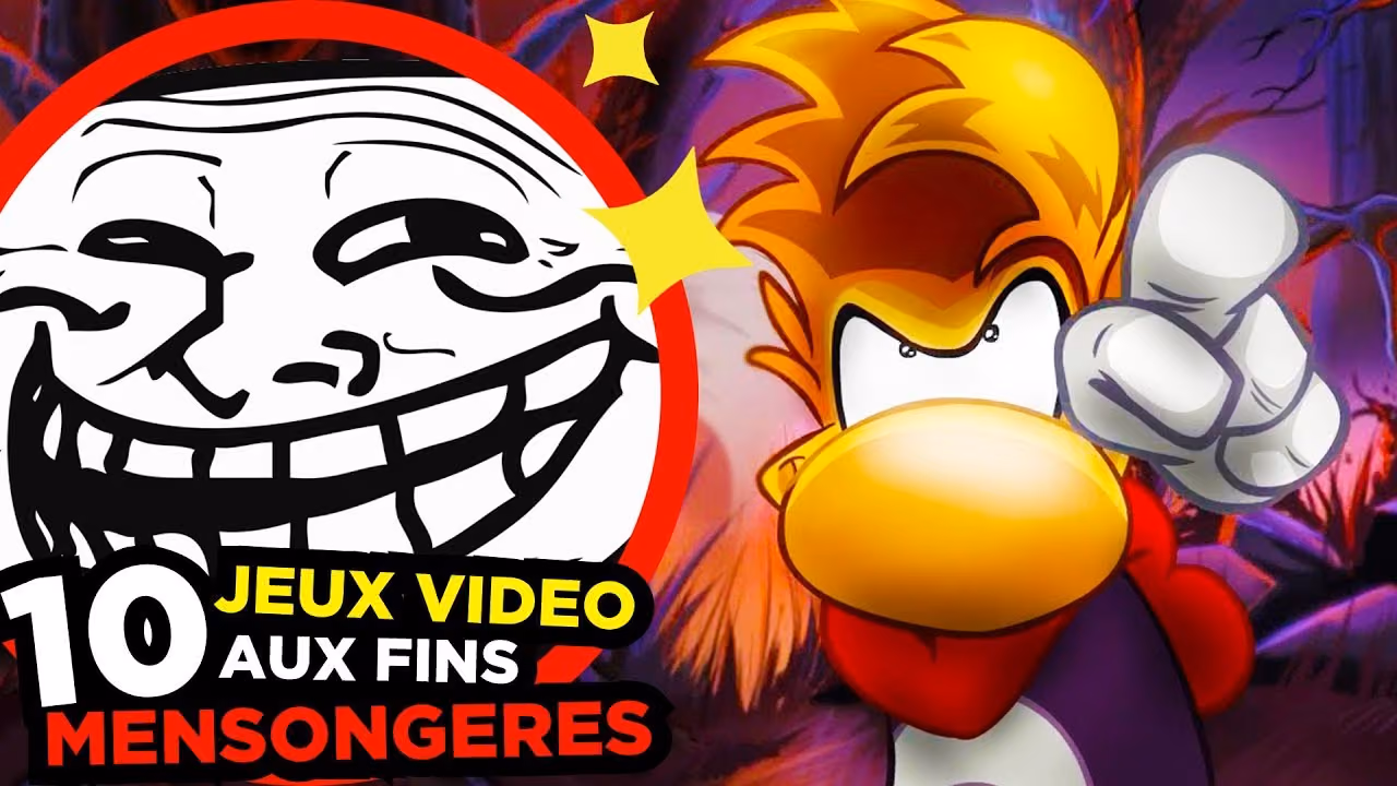 10 FINS de JEUX VIDÉO qui te MENTENT