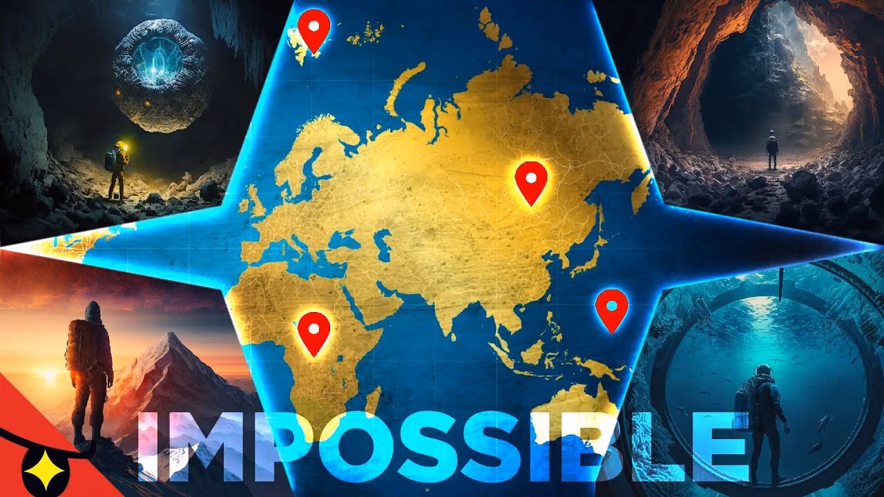 10 LIEUX INACCESSIBLES où vous n'irez JAMAIS