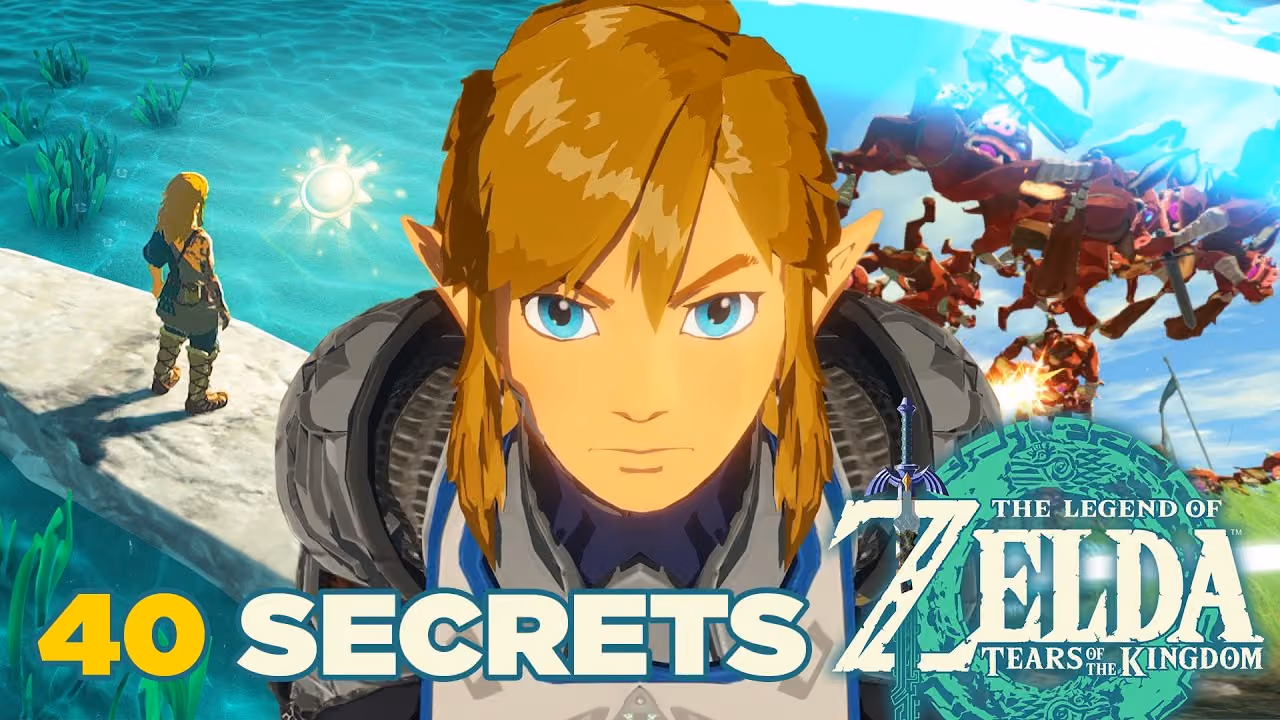 40 SECRETS sur ZELDA TEARS OF THE KINGDOM