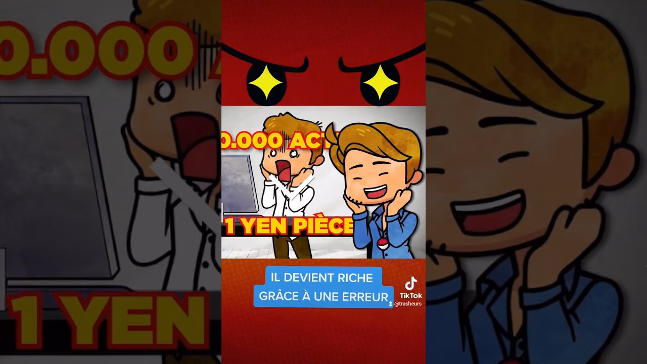 Il devient riche grâce à une erreur !