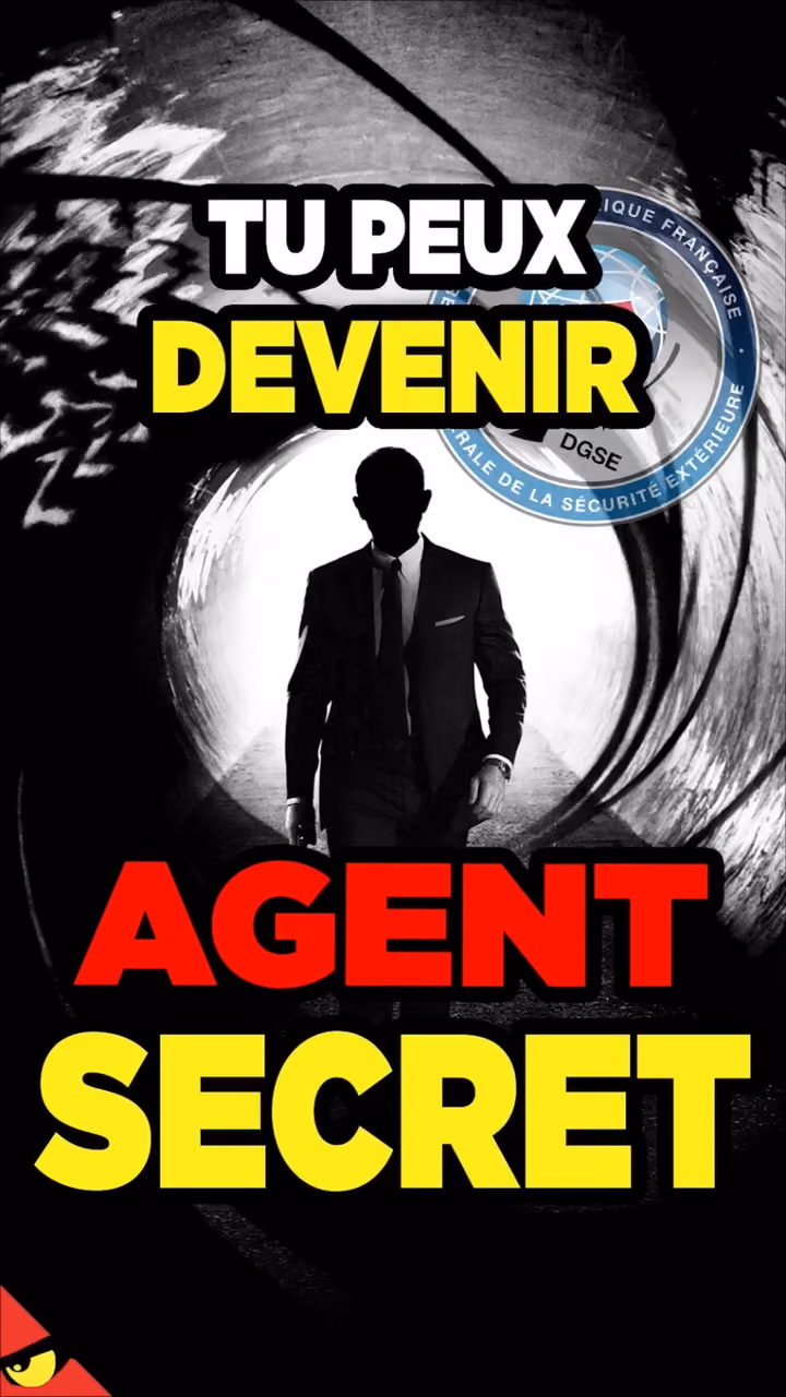 Comment devenir AGENT SECRET ?