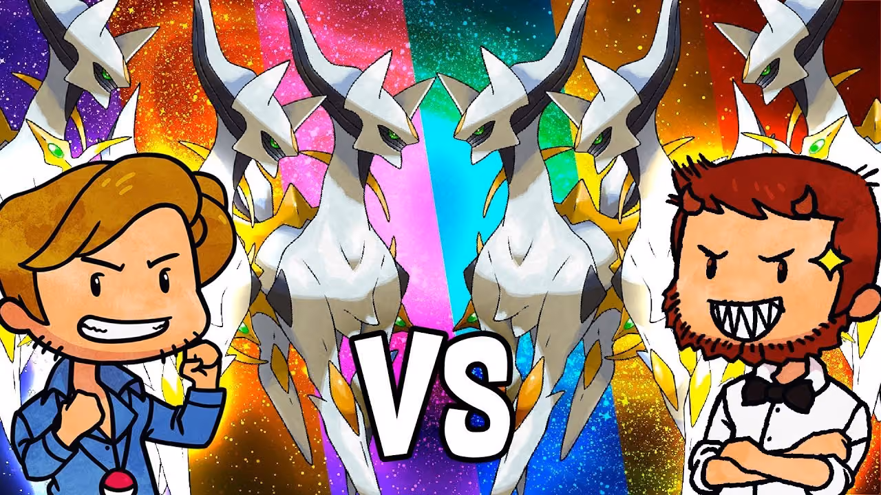 6 ARCEUS vs UNE EQUIPE NIVEAU 1