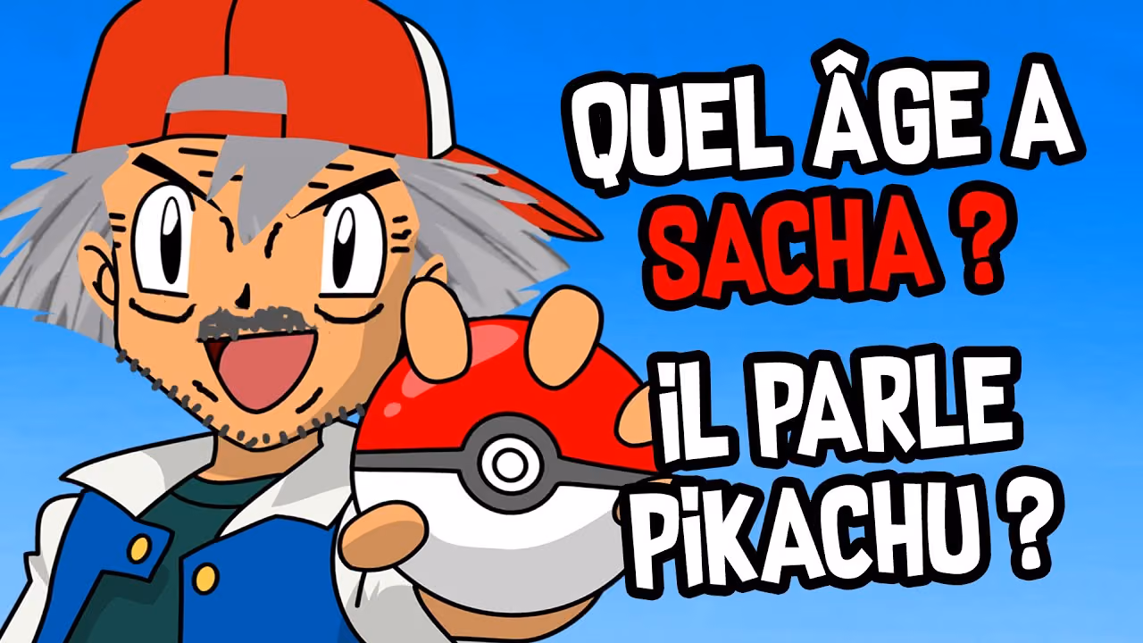 Les 5 MYSTÈRES de Sacha dans Pokémon.