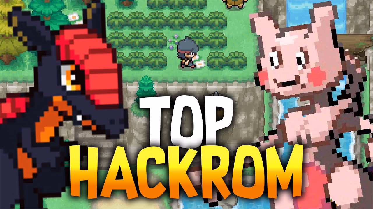 8 MEILLEURS FANGAMES et HACKROM POKÉMON