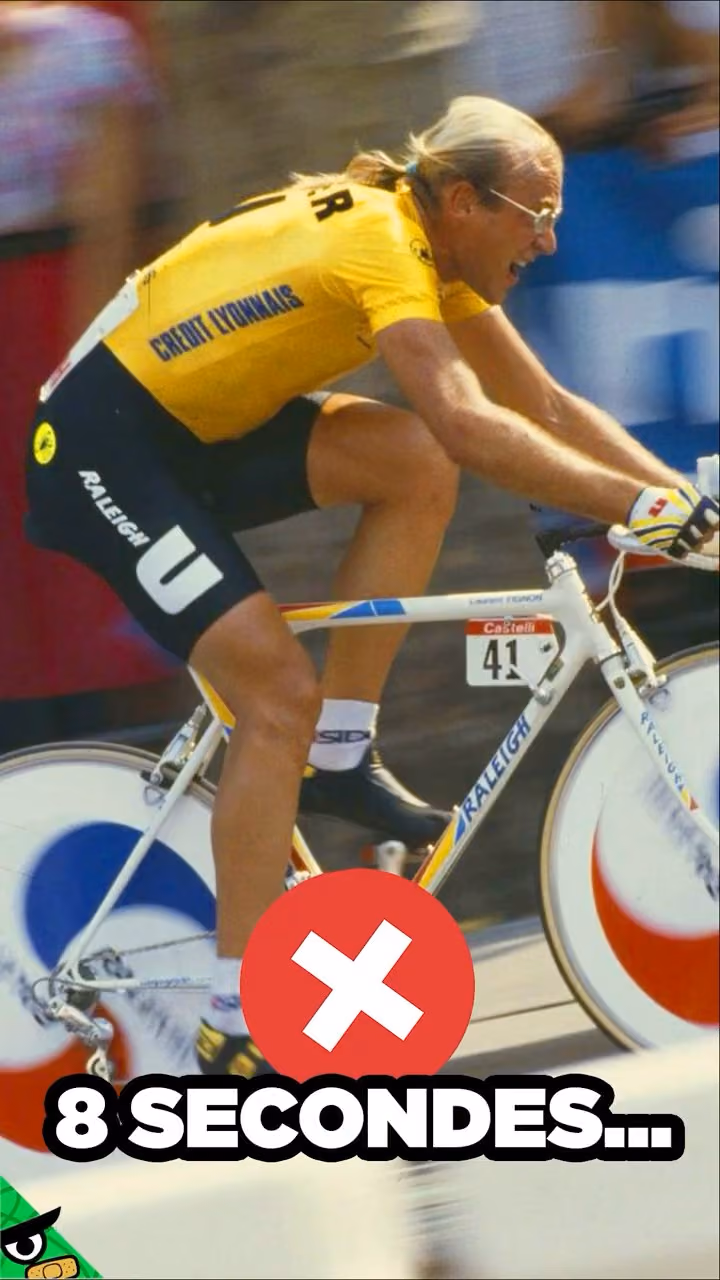 Il Perd le Tour de France pour 8 Secondes...