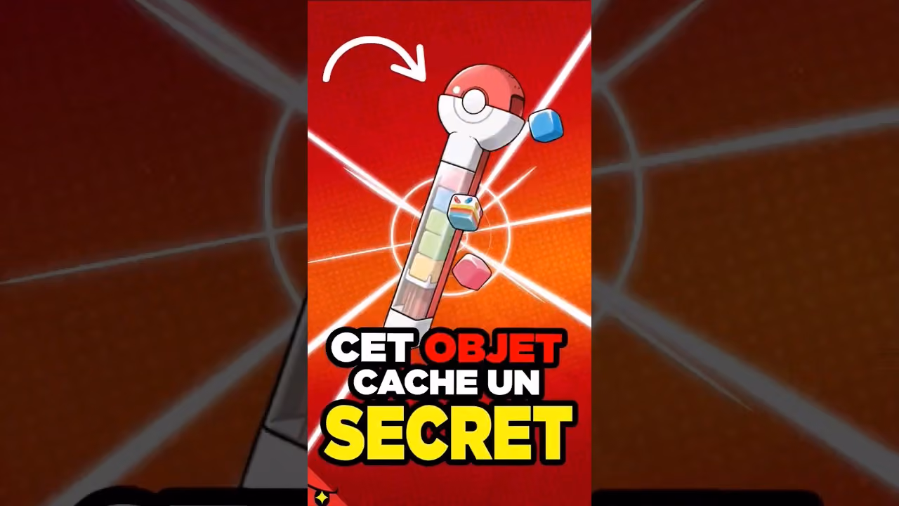 CET OBJET INUTILE DE POKÉMON CACHE UN SECRET