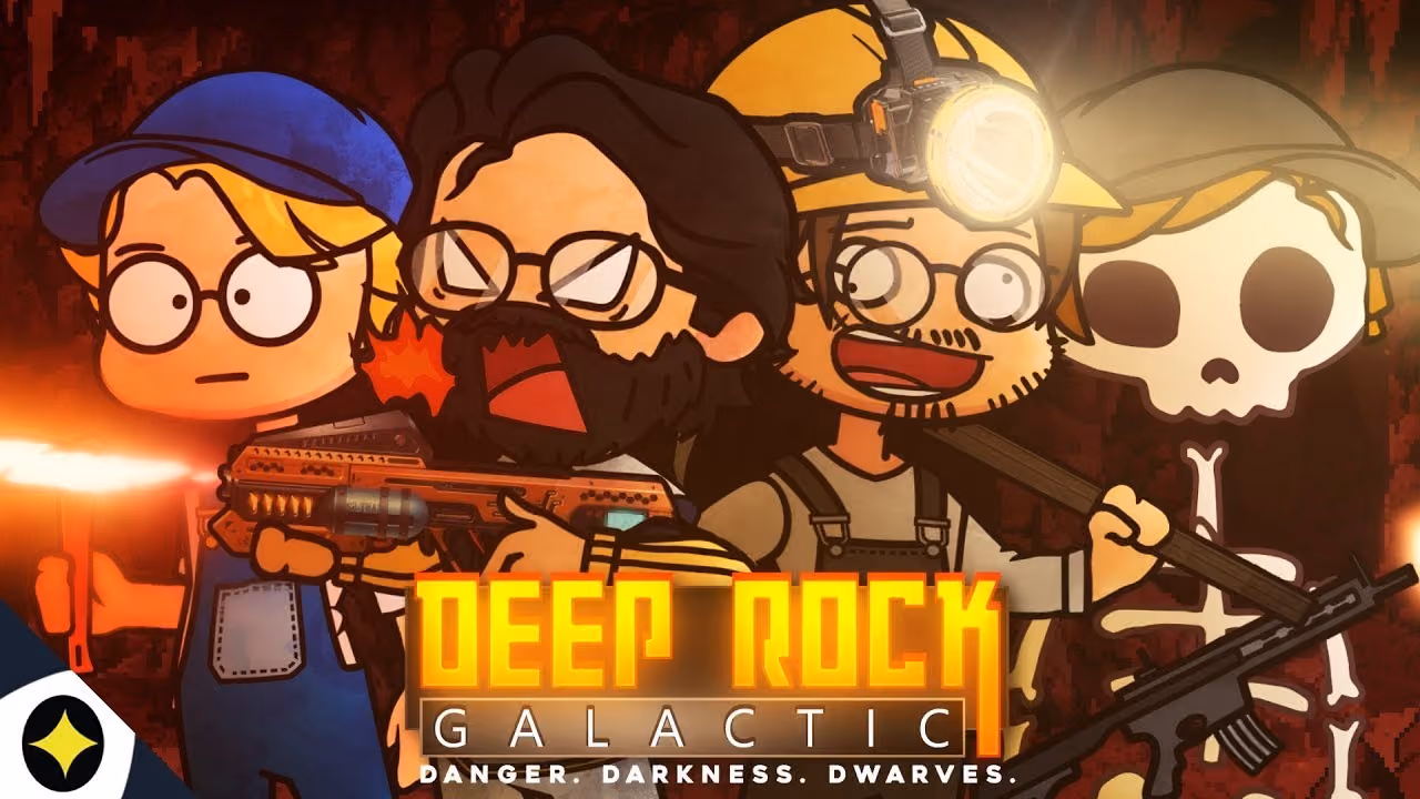 TROIS ABRUTIS et un INCOMPÉTENT (Deep Rock Galactic)