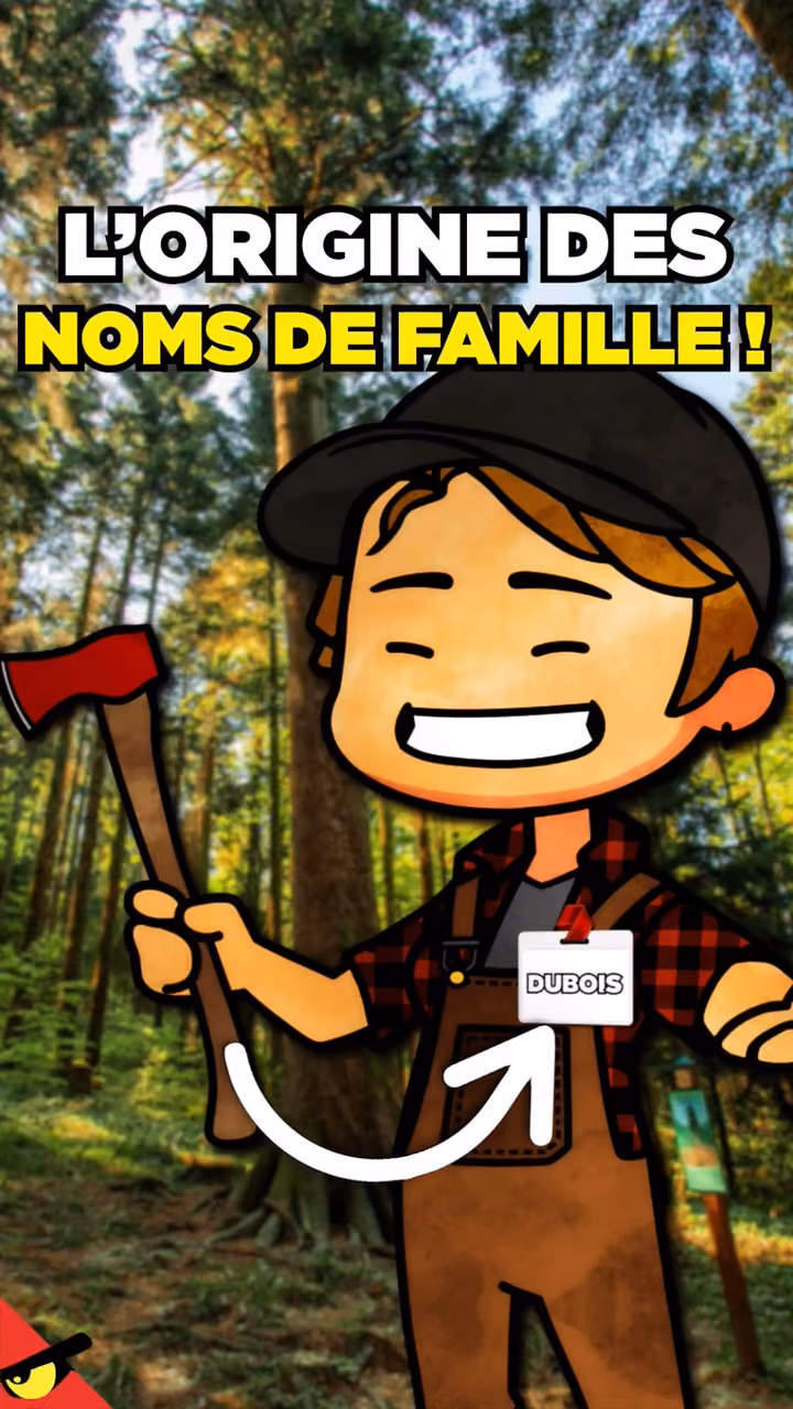 Les ORIGINES des NOMS de FAMILLE !