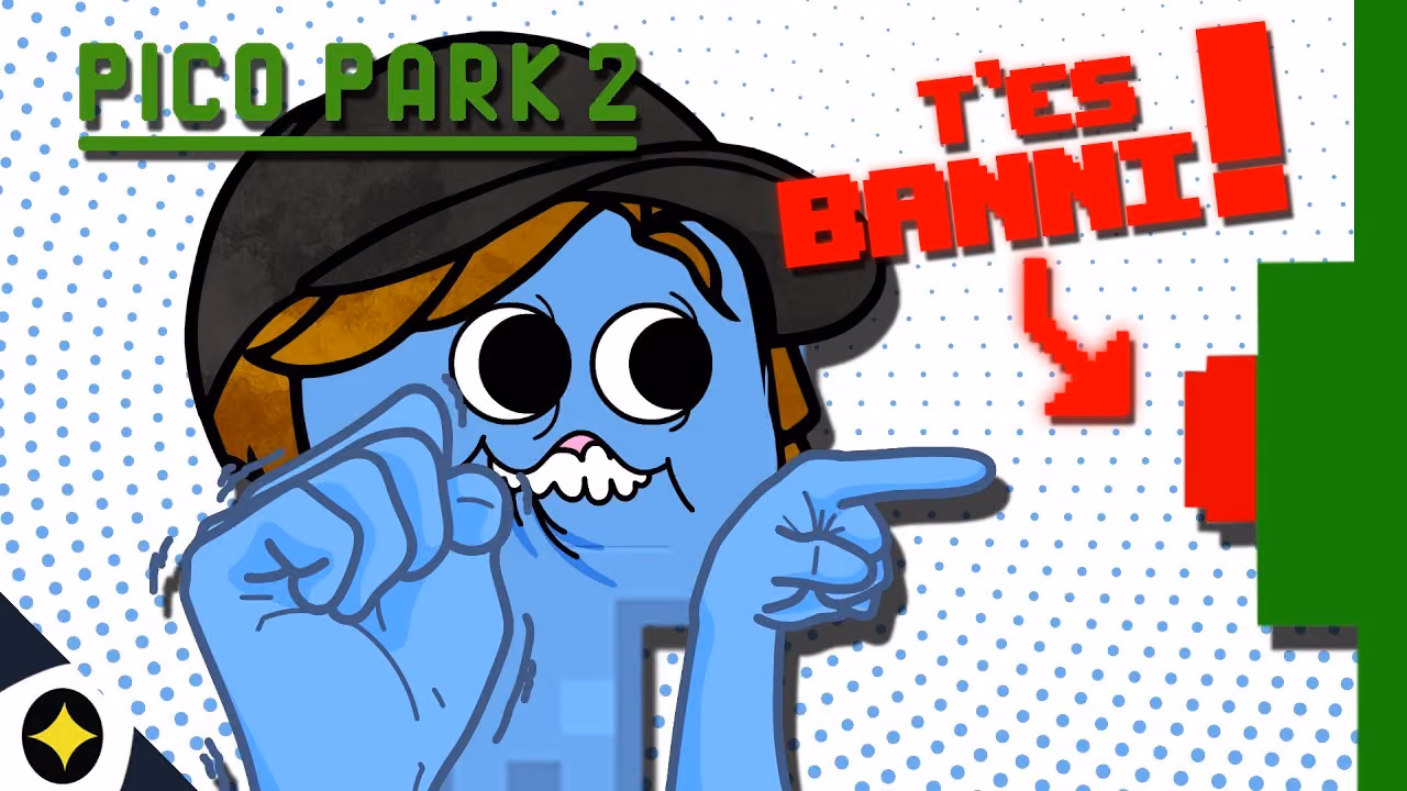 Tu meurs, t'es ban sur Minecraft (Pico Park 2)