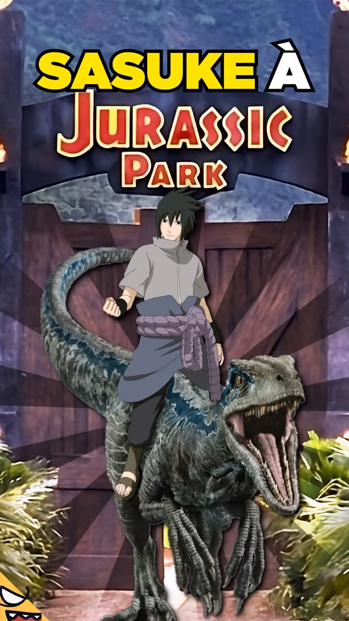 SASUKE a dressé un VELOCIRAPTOR ?