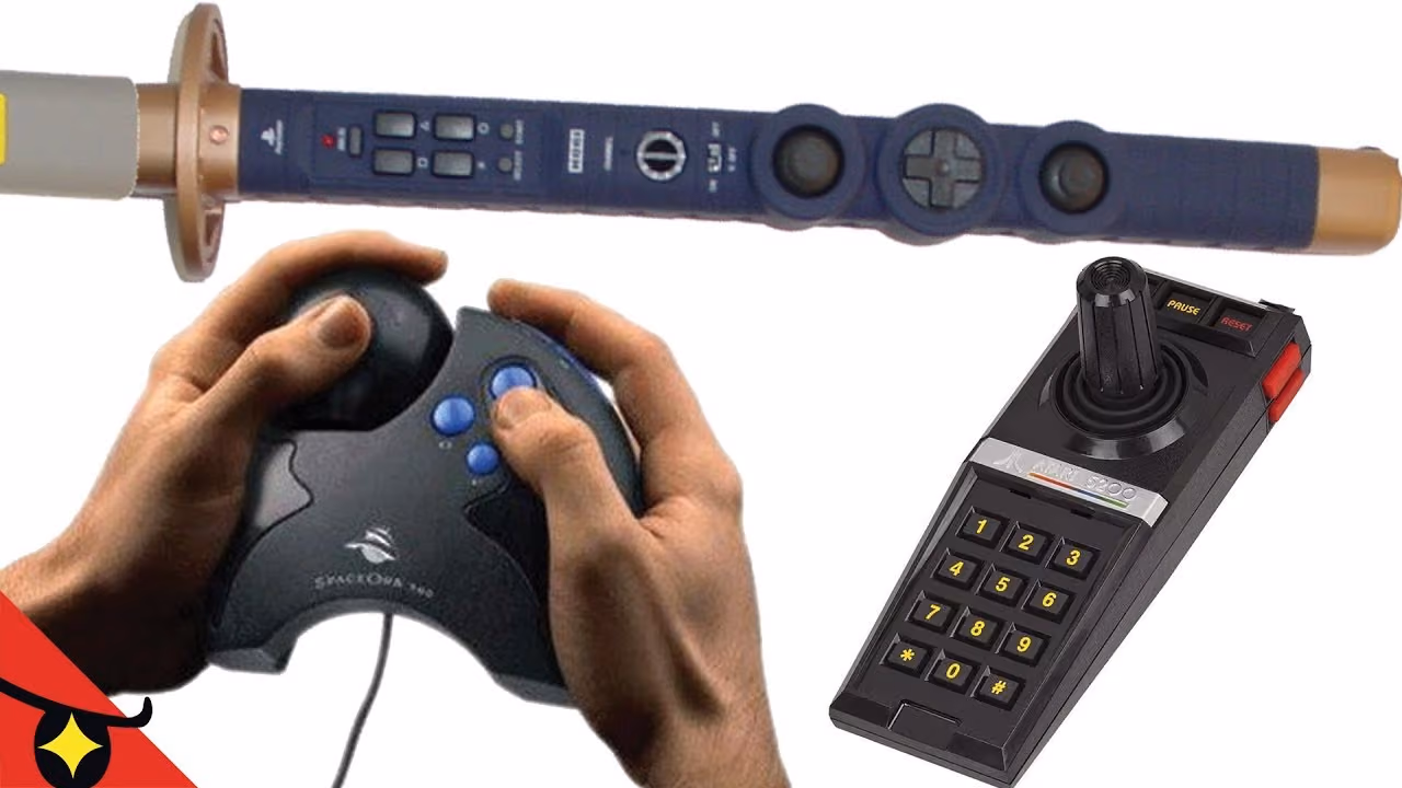 LES PIRES MANETTES de JEUX VIDÉO