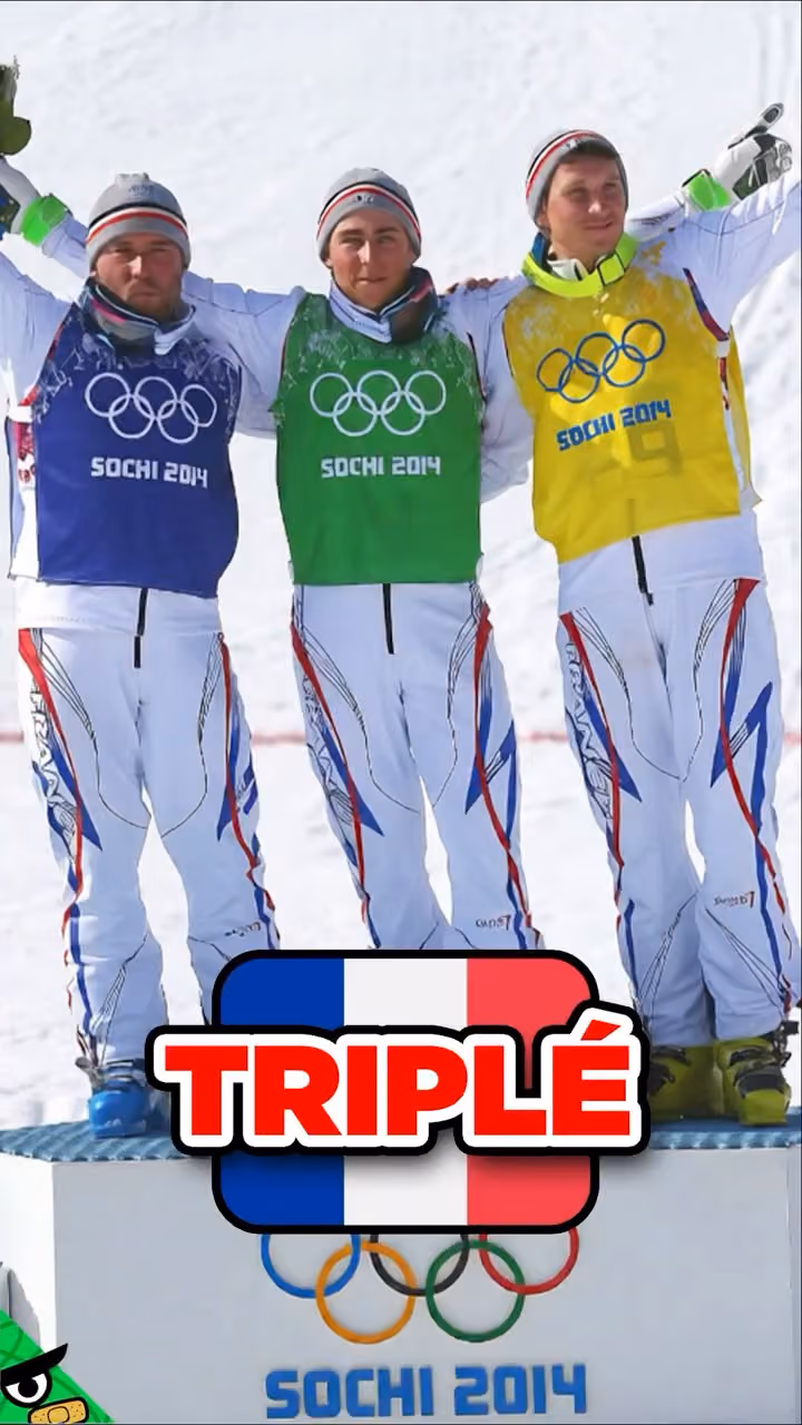 Triplé aux Jeux Olympiques