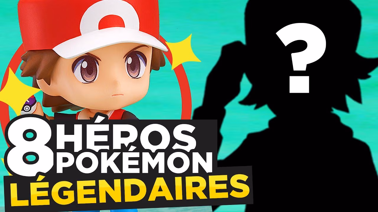 8 MEILLEURS HÉROS de POKÉMON