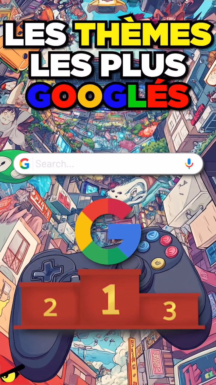 Les choses les plus RECHERCHÉS sur GOOGLE !
