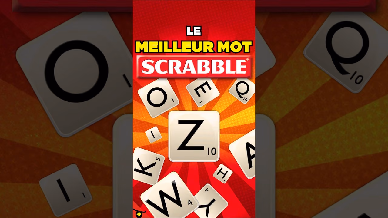 C'est quoi le MEILLEUR MOT au SCRABBLE ?