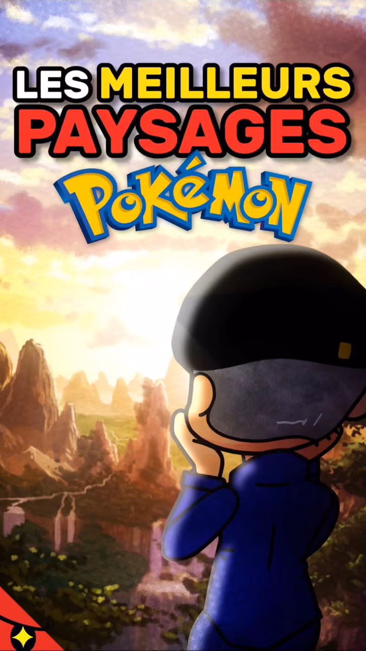 Les PLUS BEAUX PAYSAGES de POKÉMON