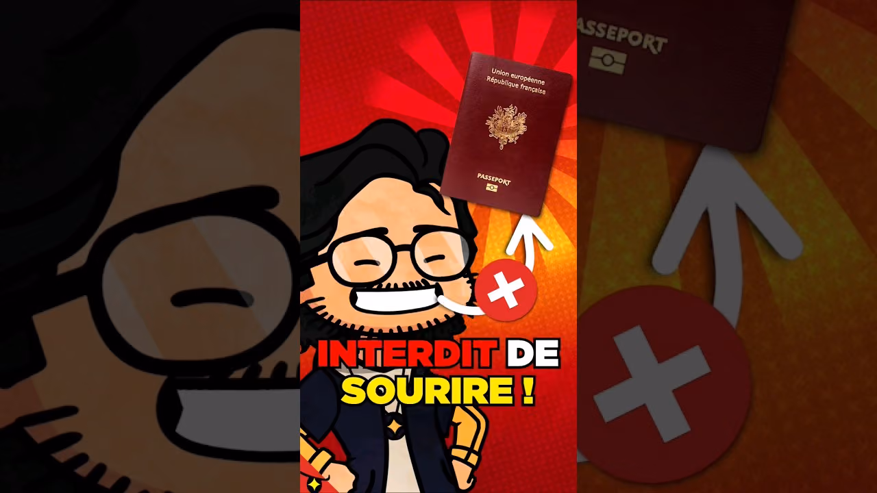 Pourquoi on a PAS LE DROIT de SOURIRE sur les PASSEPORTS ?