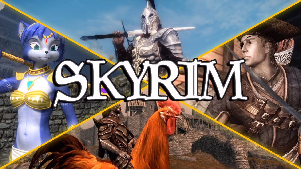 LES MEILLEURS MODS de SKYRIM