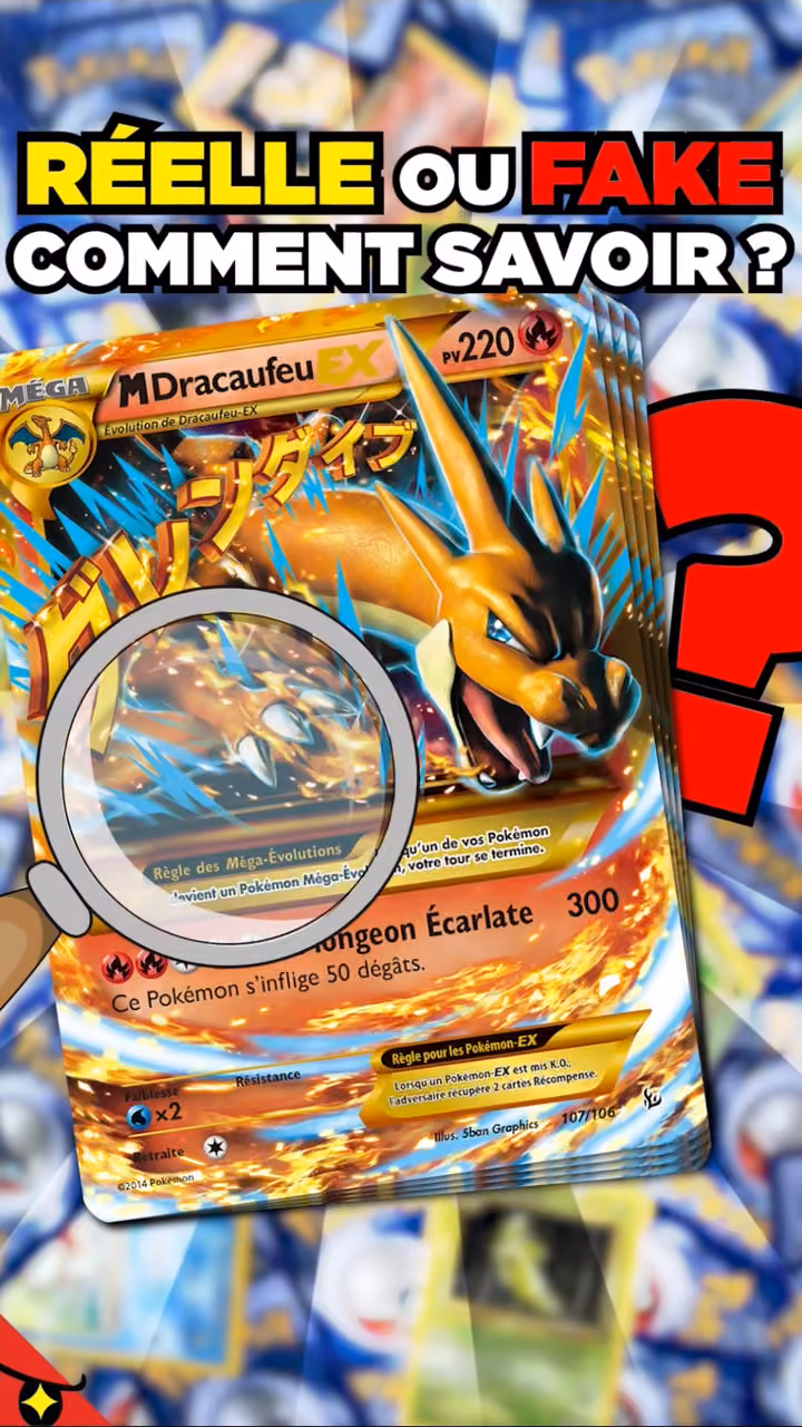 COMMENT RECONNAÎTRE une FAUSSE CARTE POKÉMON ?