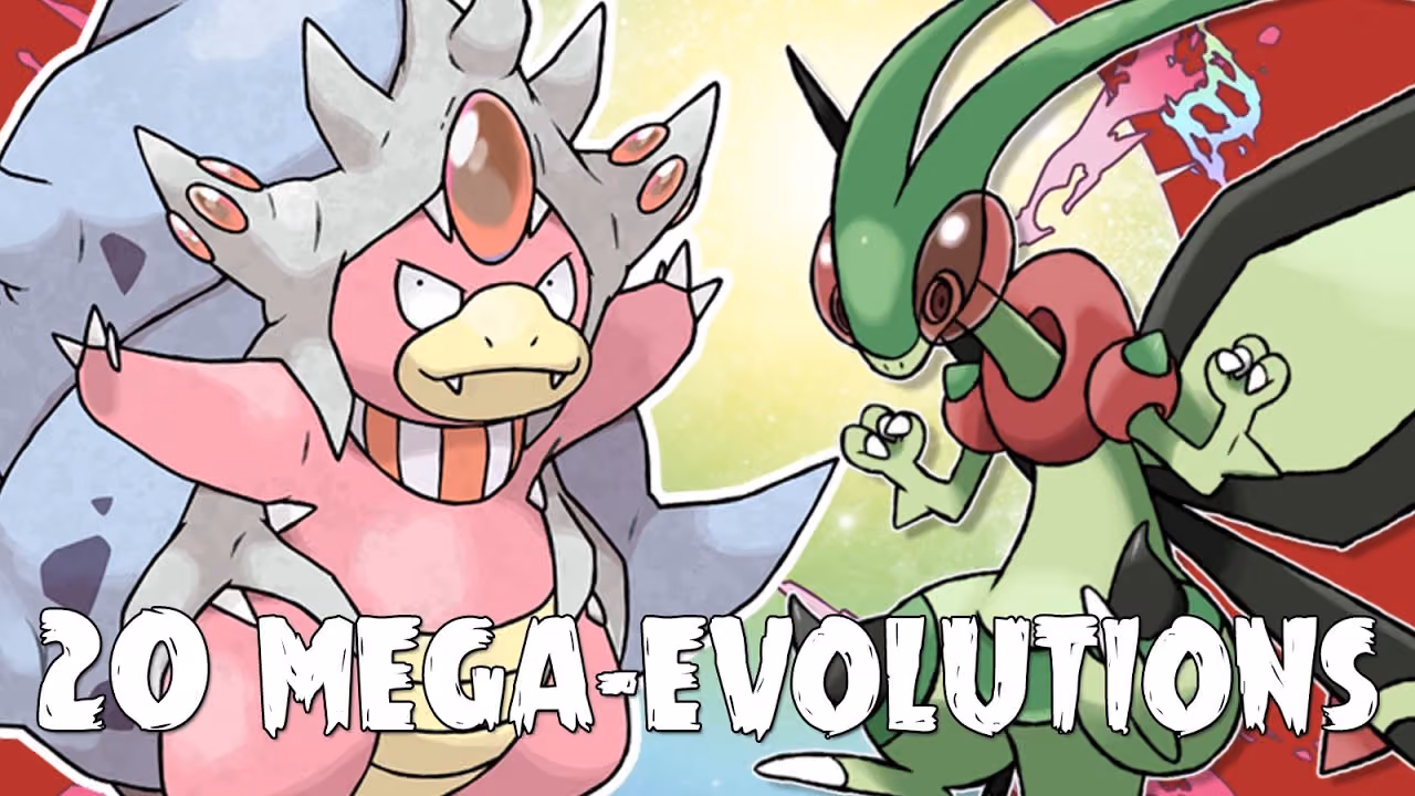 20 NOUVELLES MEGA-ÉVOLUTIONS POKEMON (PAR LES FANS) #3