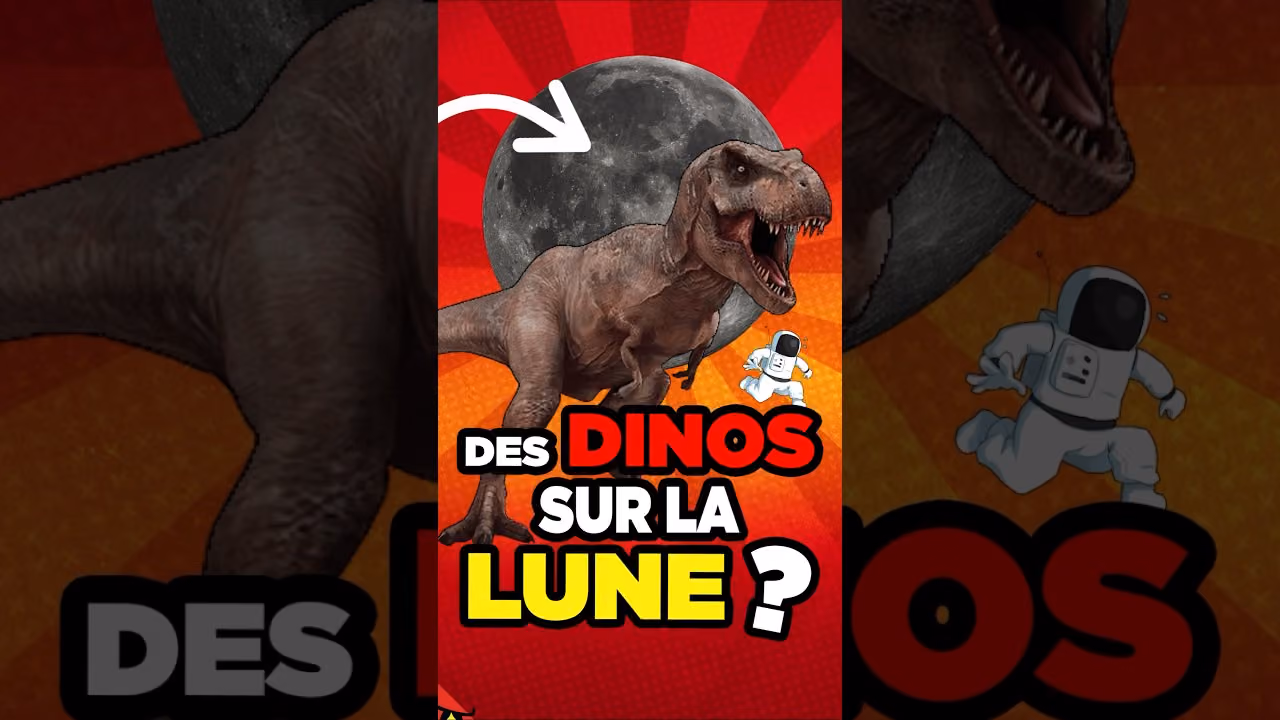 Il y a des DINOSAURES sur la LUNE ?