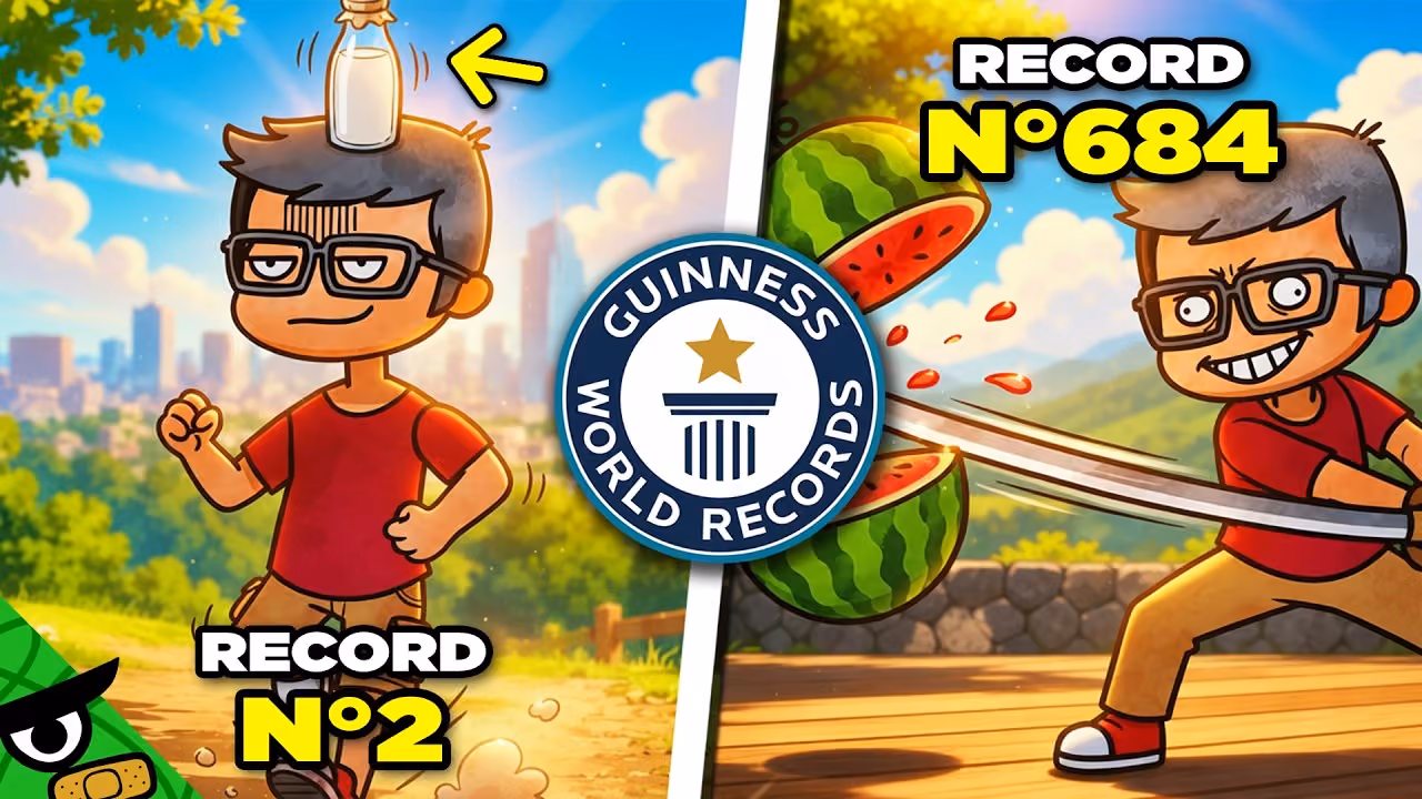 L'HOMME qui a BATTU 700 RECORDS du MONDE