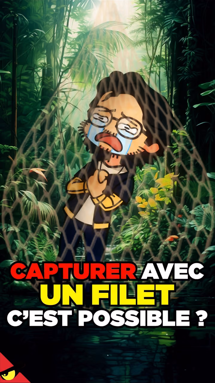 CAPTURER QUELQU'UN avec un FILET, C'EST POSSIBLE ?