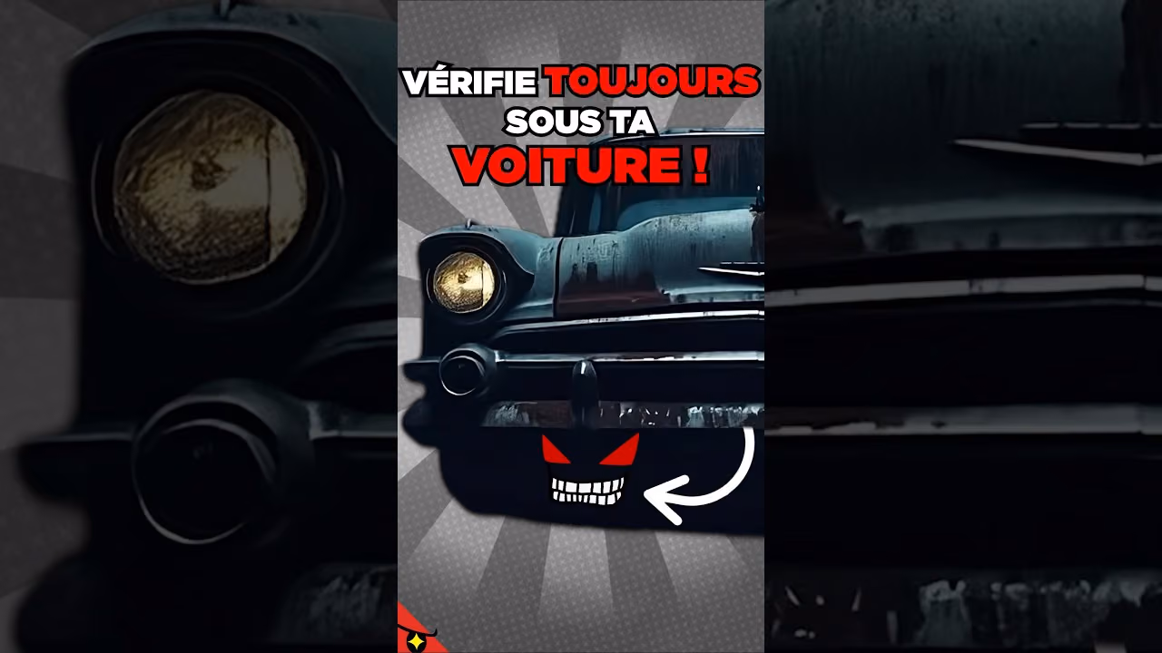ATTENTION à ce qui se CACHE SOUS ta VOITURE !