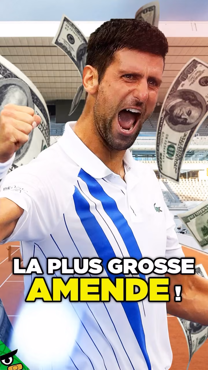 La PLUS GROSSE AMENDE du TENNIS !