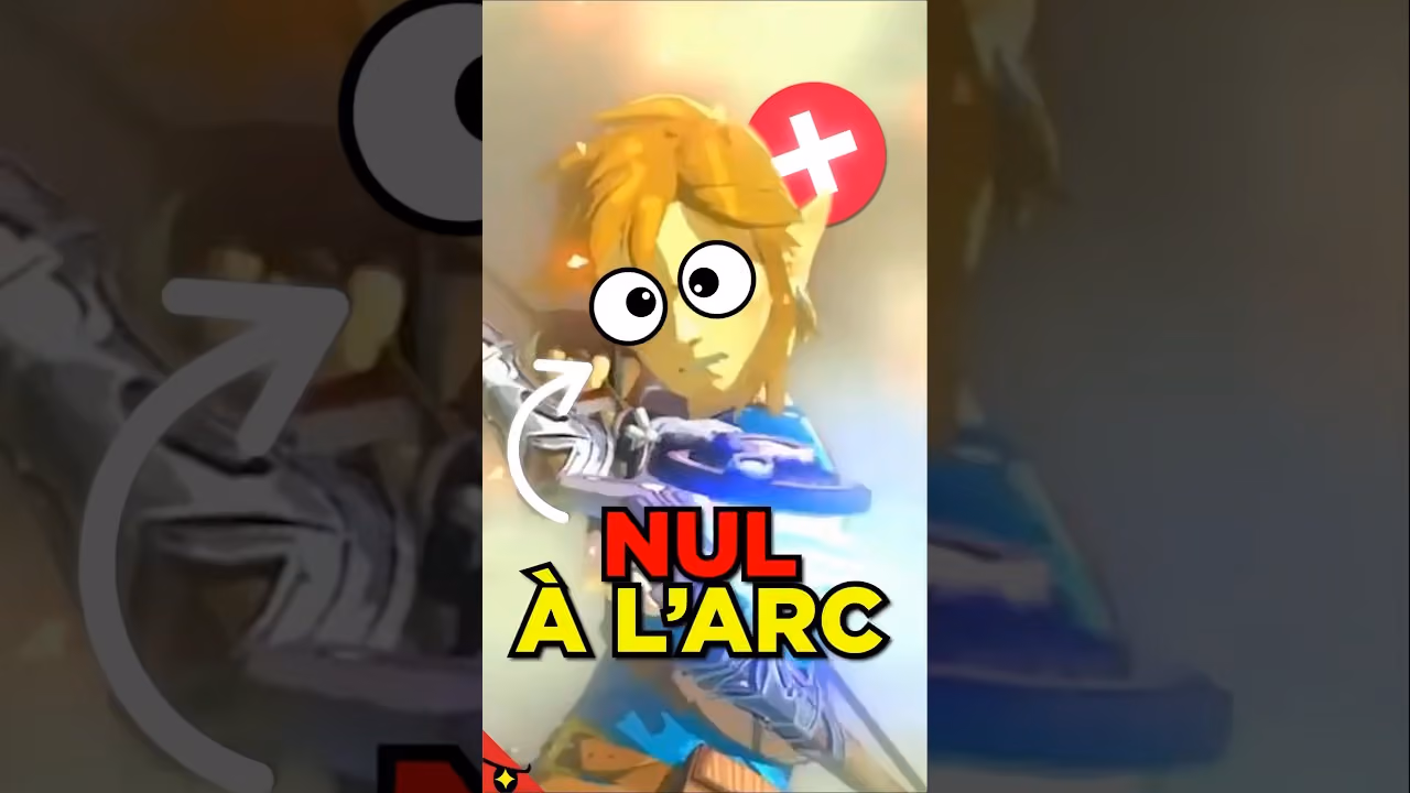 LINK ne SAIT PAS TIRER À L’ARC ?!