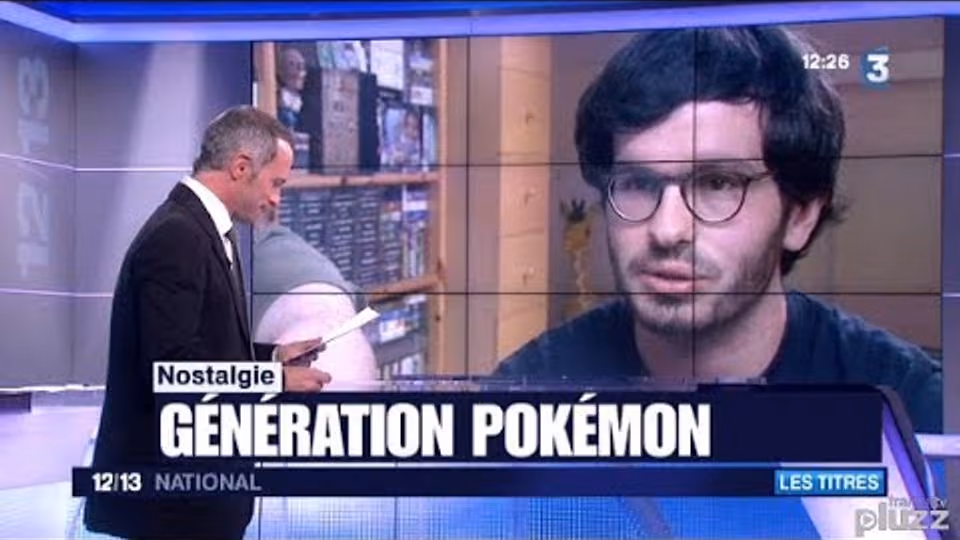 Pokémon Génération sur France 3 (reportage)
