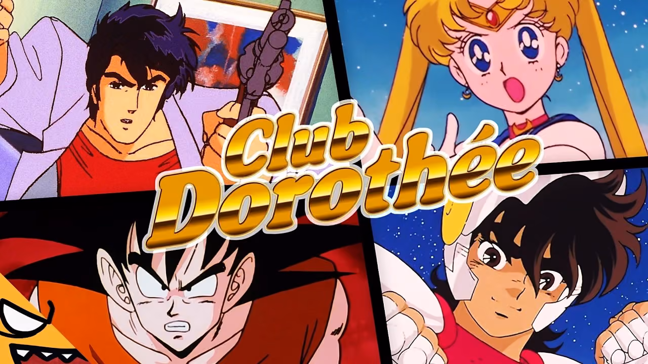 Les MEILLEURS ANIMES du CLUB DOROTHÉE