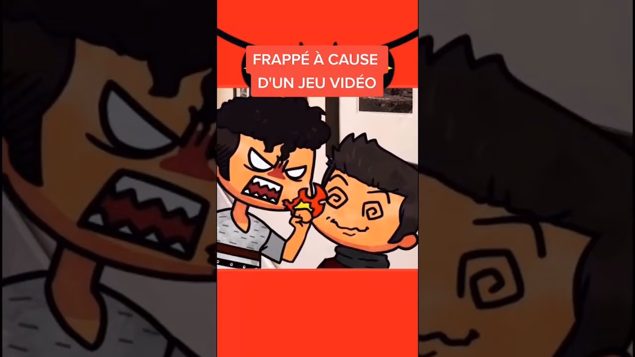 Frappé à cause d'un jeu vidéo !