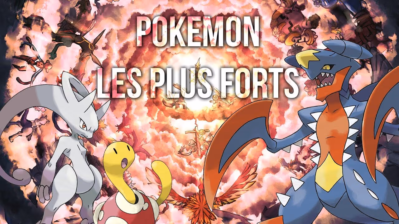 30 POKEMON LES PLUS FORTS PAR STATISTIQUES