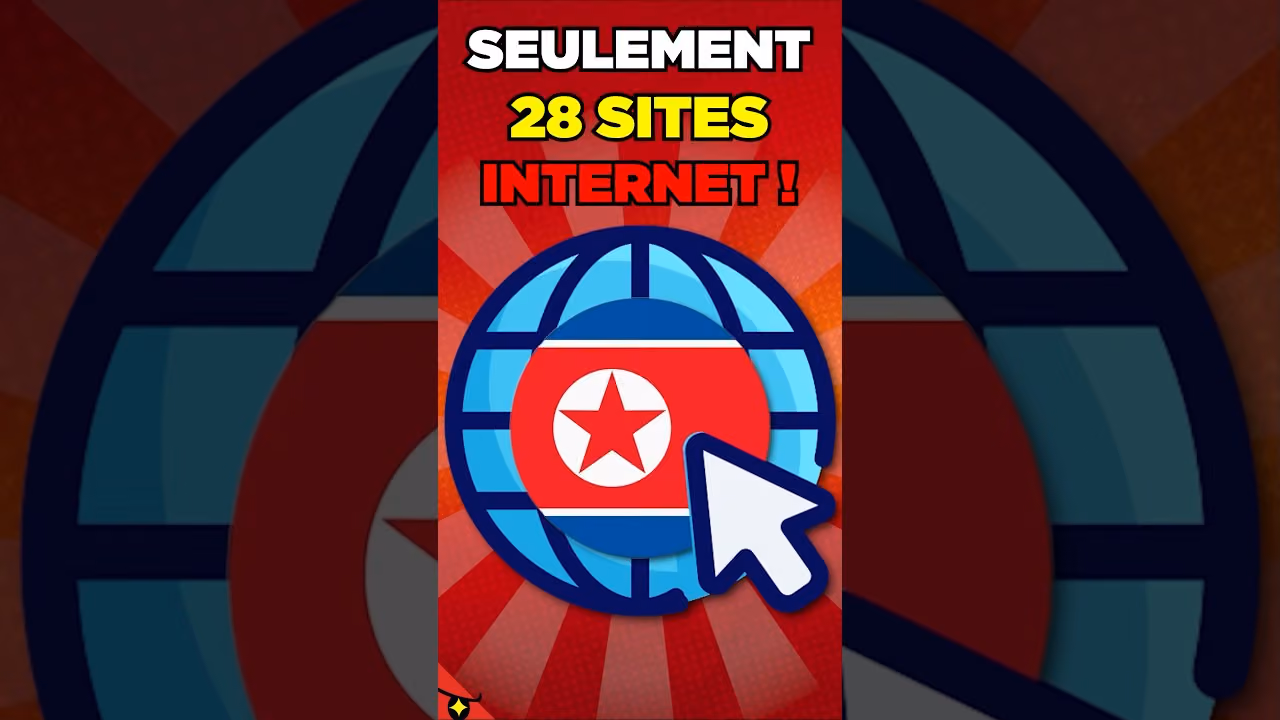 La CORÉE du NORD n’a QUE 28 SITES WEB !
