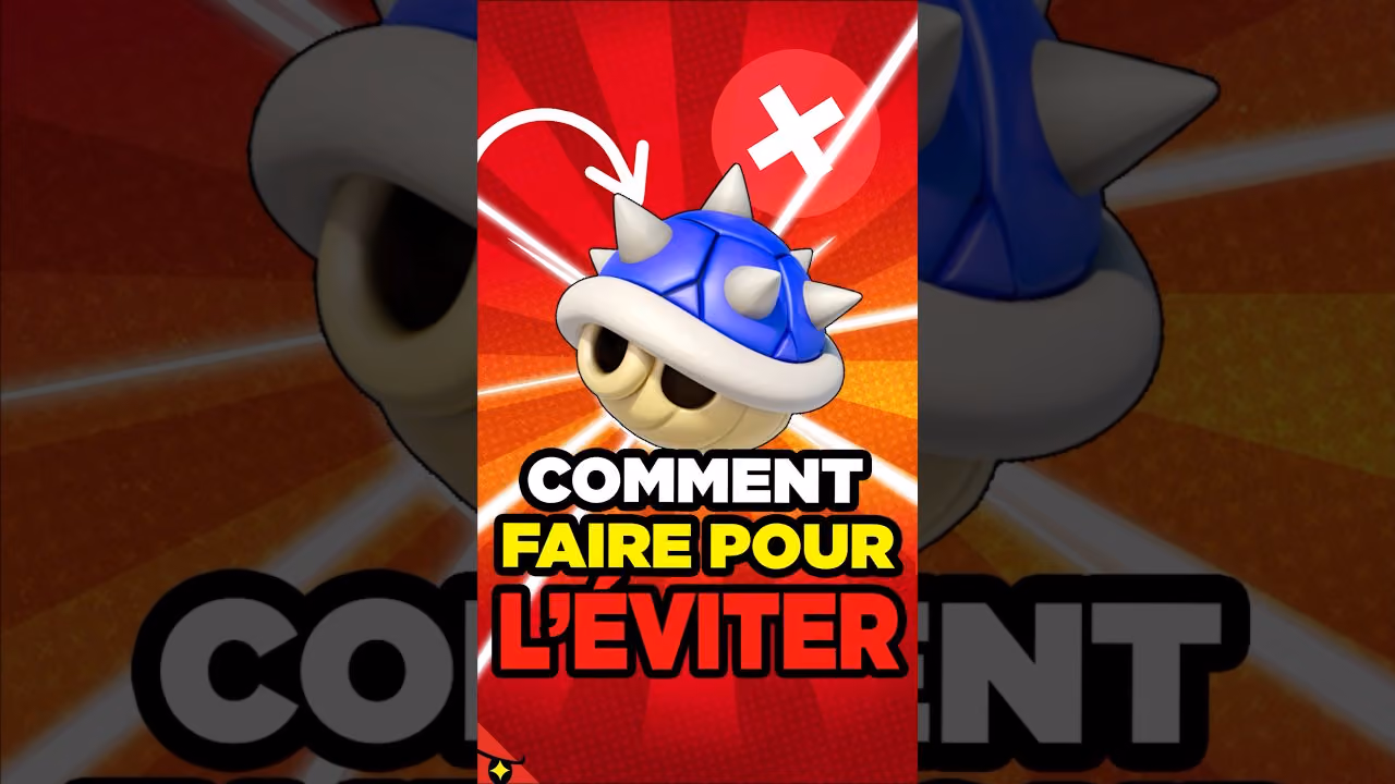 COMMENT EVITER UNE CARAPACE BLEUE SUR MARIO KART ?