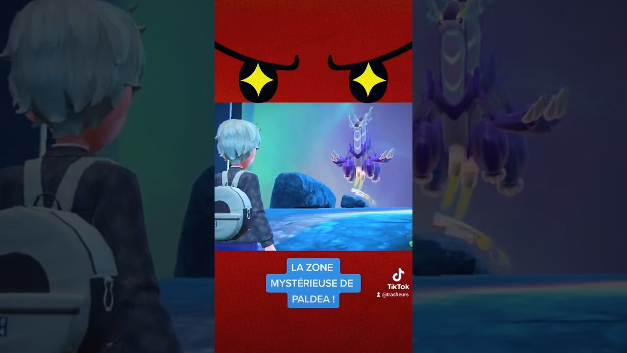 La zone mystérieuse de Paldea !