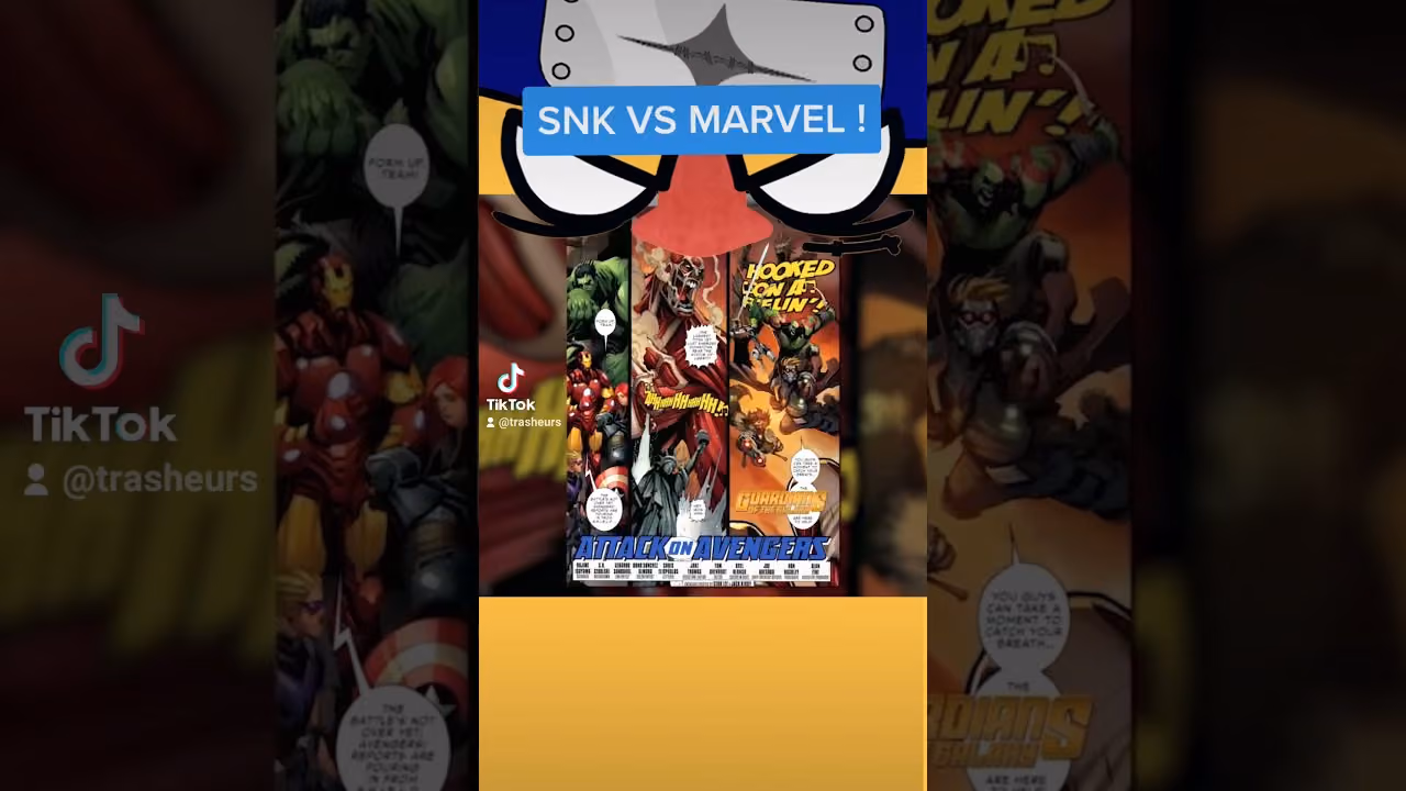 Snk VS Marvel !