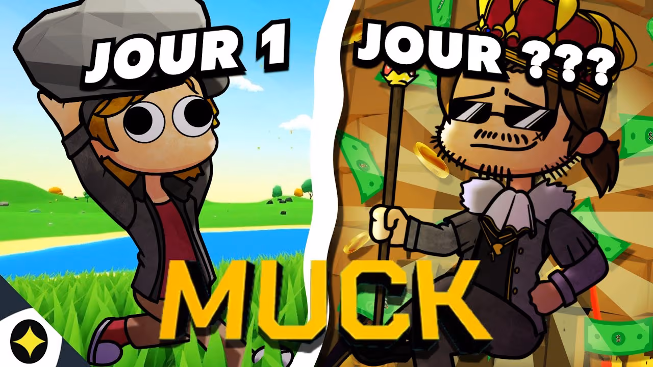 On a tenté de SURVIVRE sur le faux MINECRAFT (MUCK)