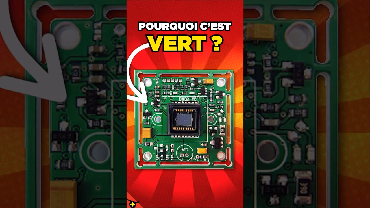 POURQUOI les CIRCUITS INFORMATIQUES sont VERTS ?