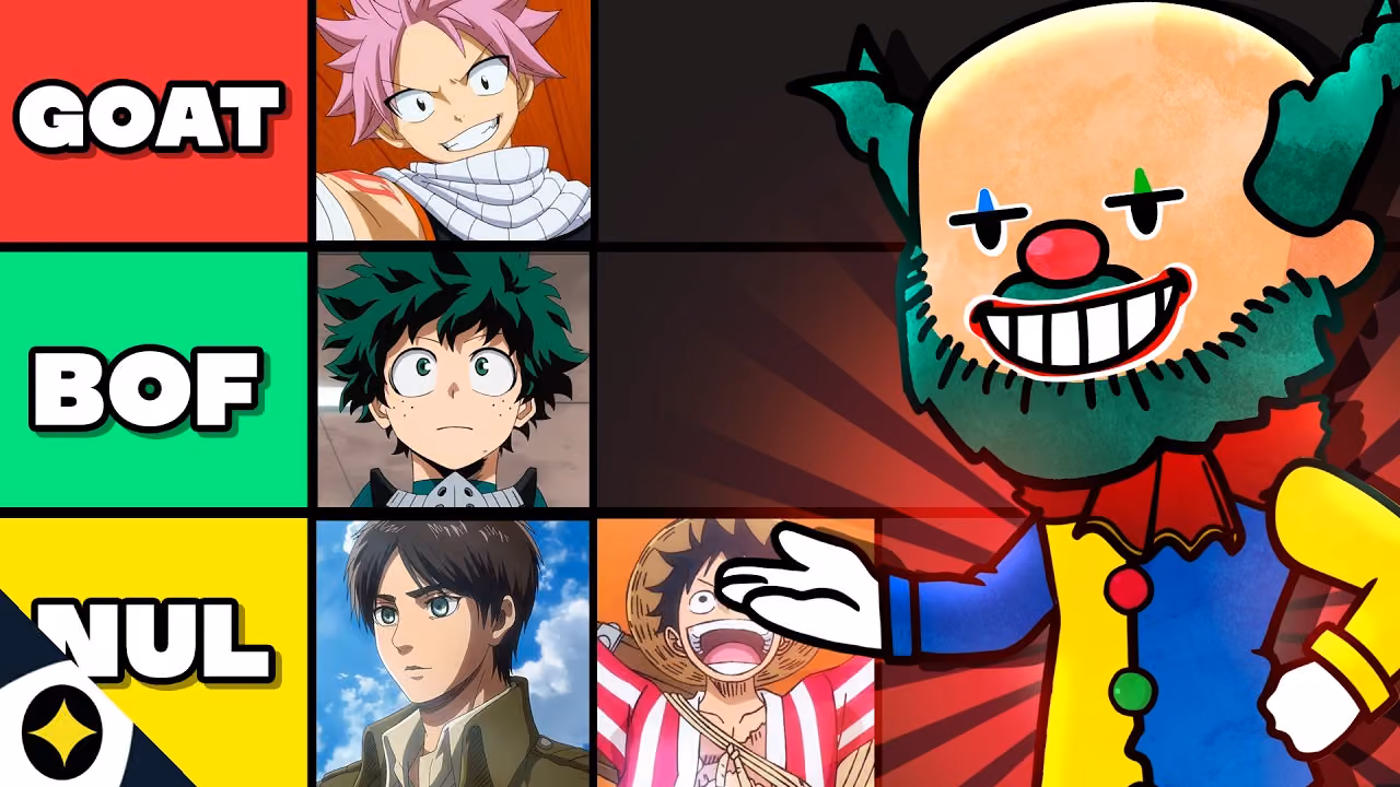 QUEL est le PIRE MANGA !? (Tier List frauduleuse de Manga Trash)