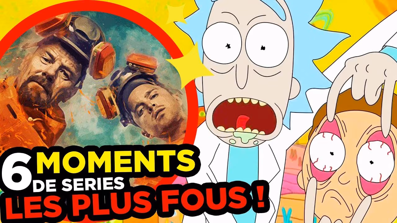6 MOMENTS de SÉRIES les plus FOUS