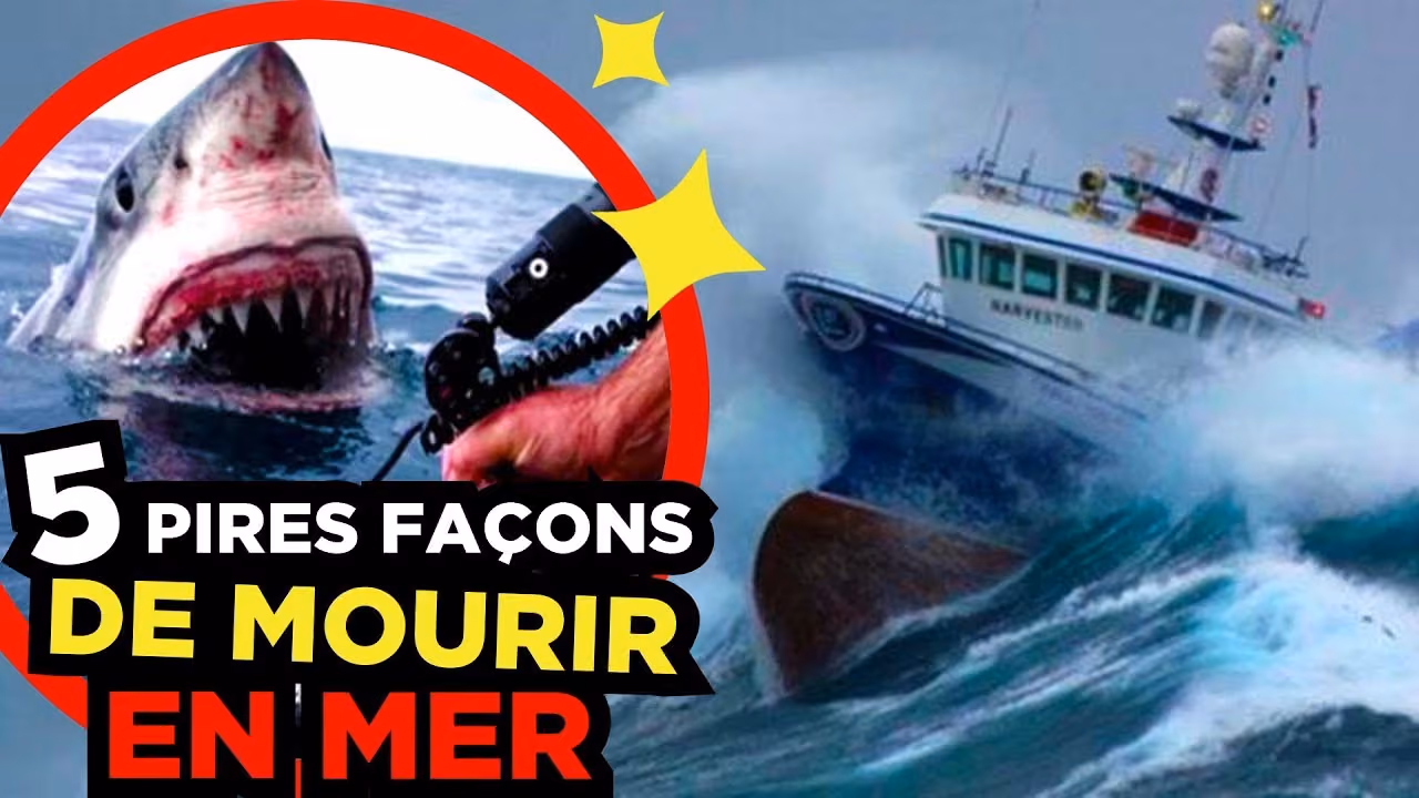 5 DANGERS TERRIFIANTS en MER