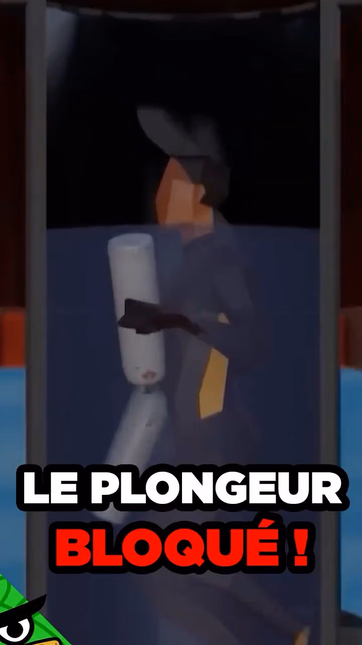 Le PLONGEUR BLOQUÉ dans l'OCÉAN