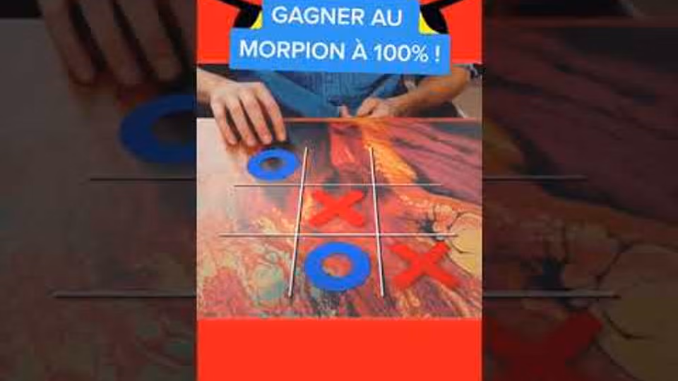 Gagner au morpion à 100% !