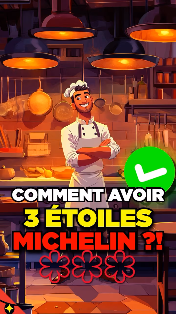 Comment avoir 3 ÉTOILES Michelin ?!