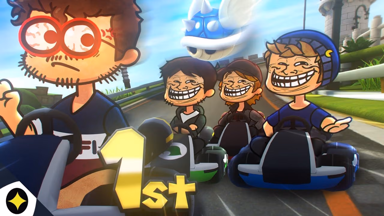 JE N'AI AUCUN POTE DANS CE MONDE. (Mario Kart 8)