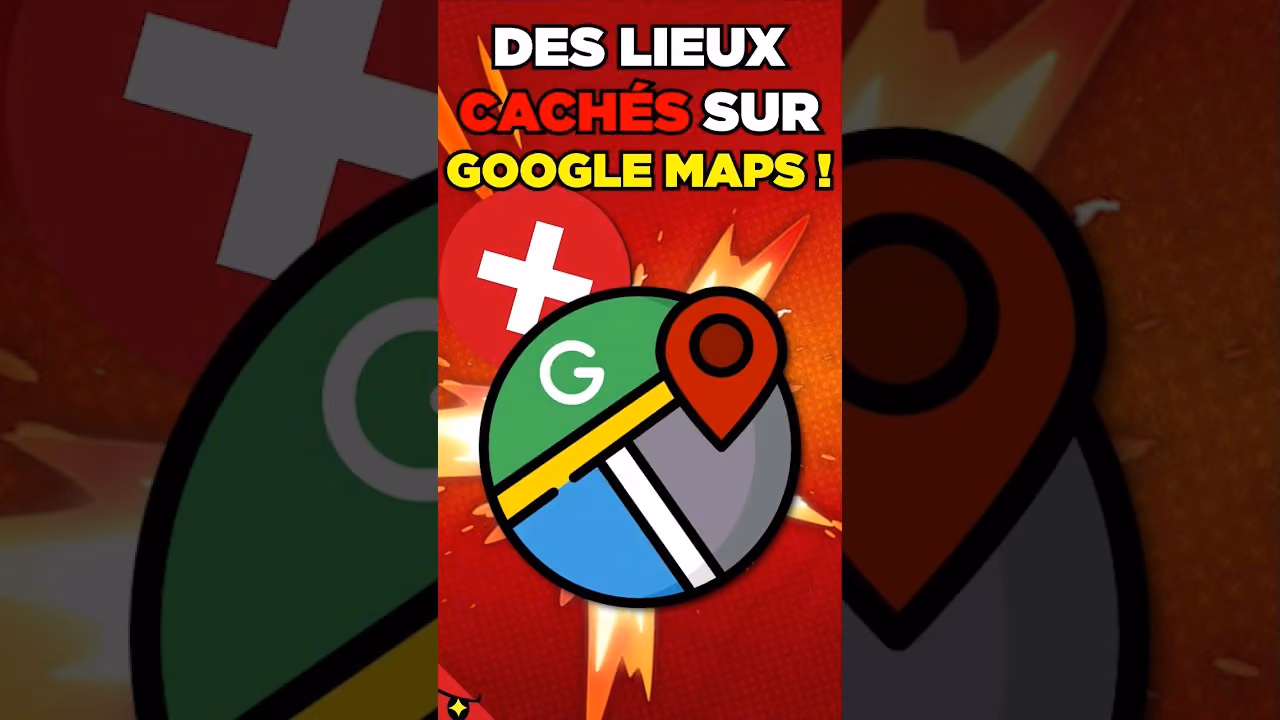5 ENDROITS que tu ne peux PAS TROUVER sur GOOGLE MAPS !