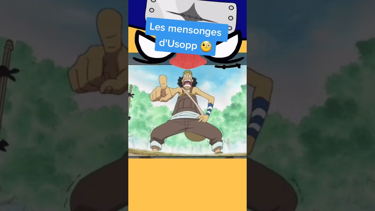 Attention aux mensonges d'Usopp !