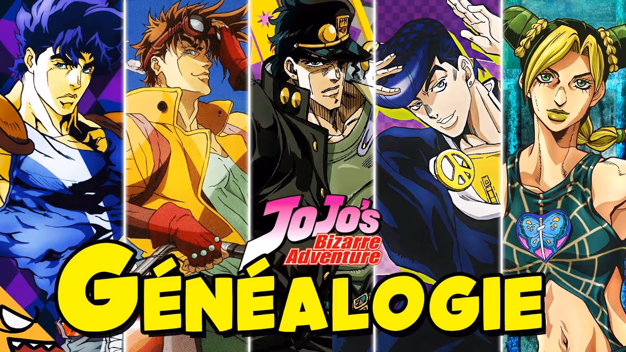 La GÉNÉALOGIE de Jojo's expliquée
